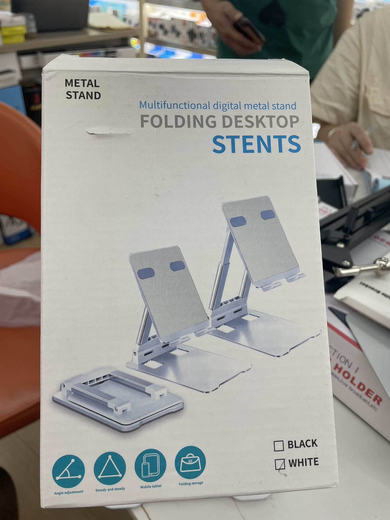 מעמד שולחני לאייפד 