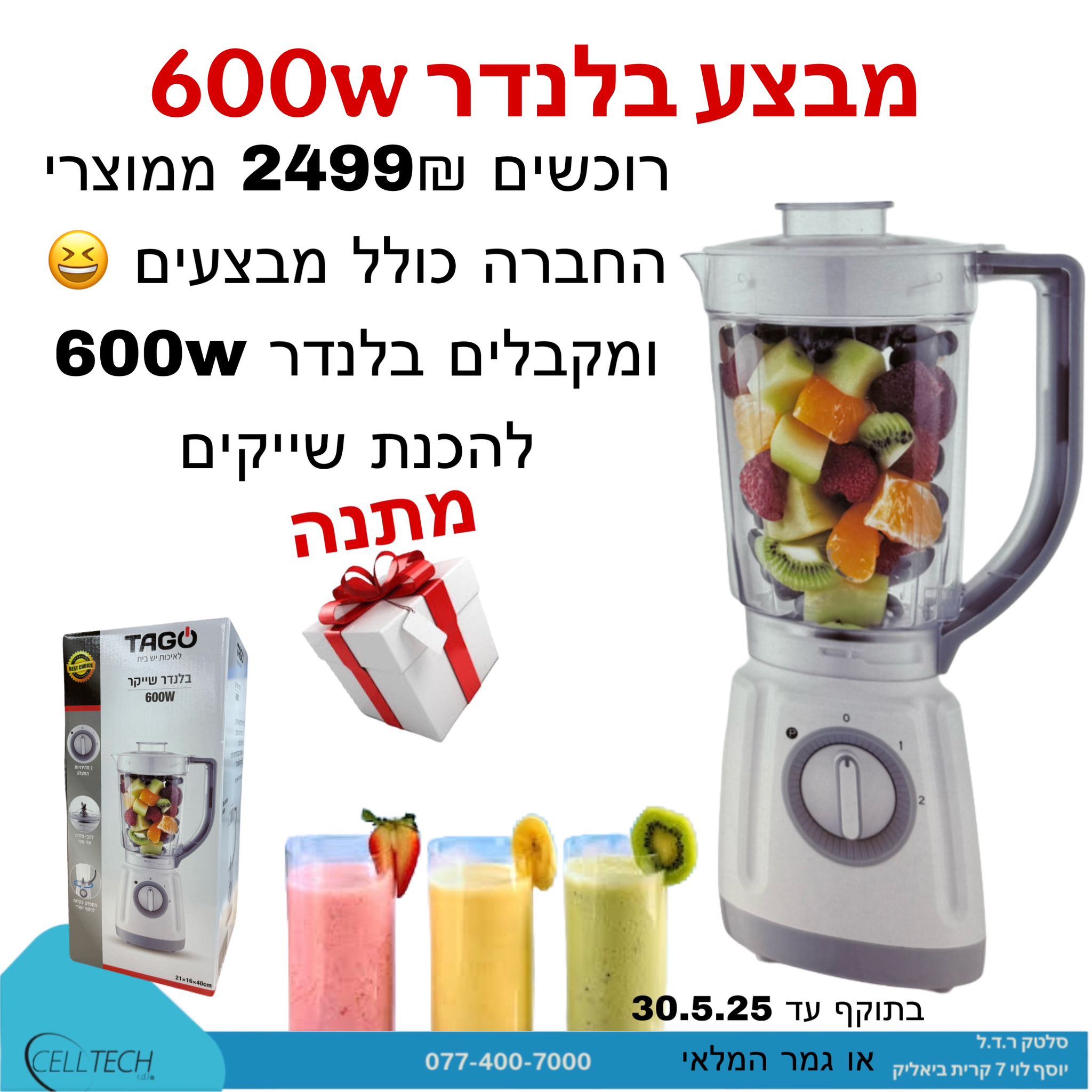 בלנדר 600W