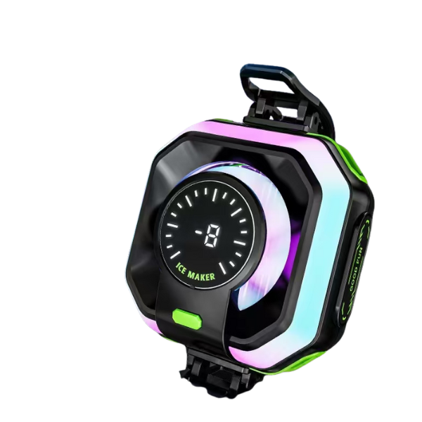 מאוורר לקירור הטלפון אייס מייקר rgb  דגם JS86 -מוצר עונתי לא ניתן להחזרה