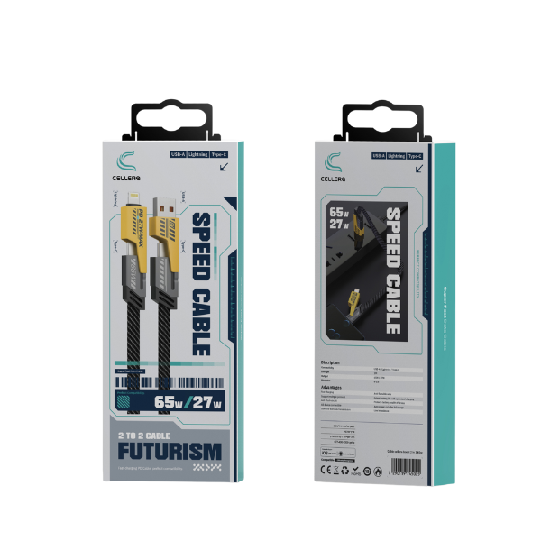 כבל סלרה 2 ב 2 65w דגם C202
