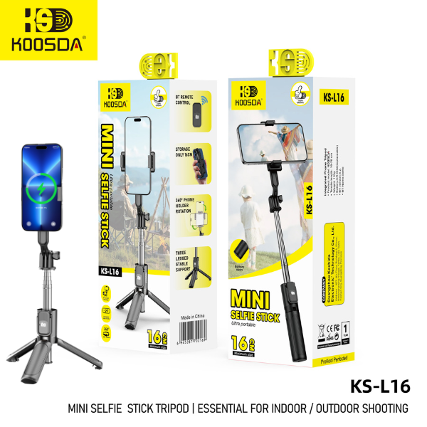 מוט סלפי כולל שלט KOOSDA-L16